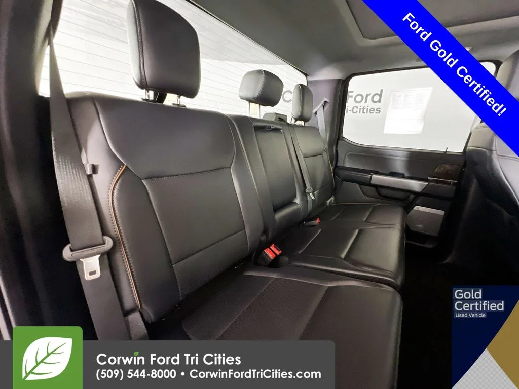 Certified Used 2025 Agate Black Metallic Ford Lariat image 16