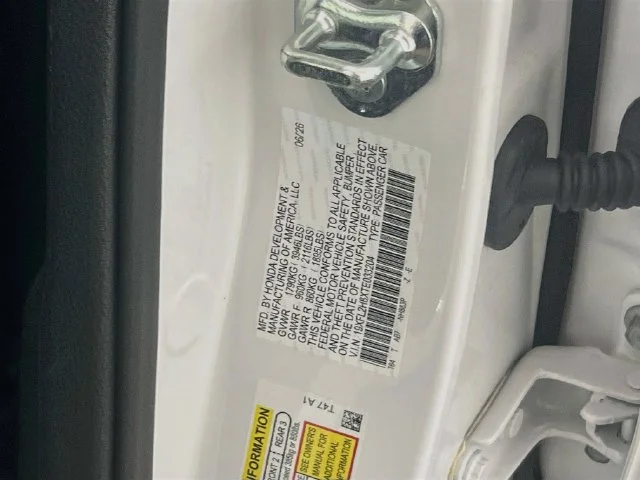 New 2026 Platinum White Pearl Honda Sport image 23