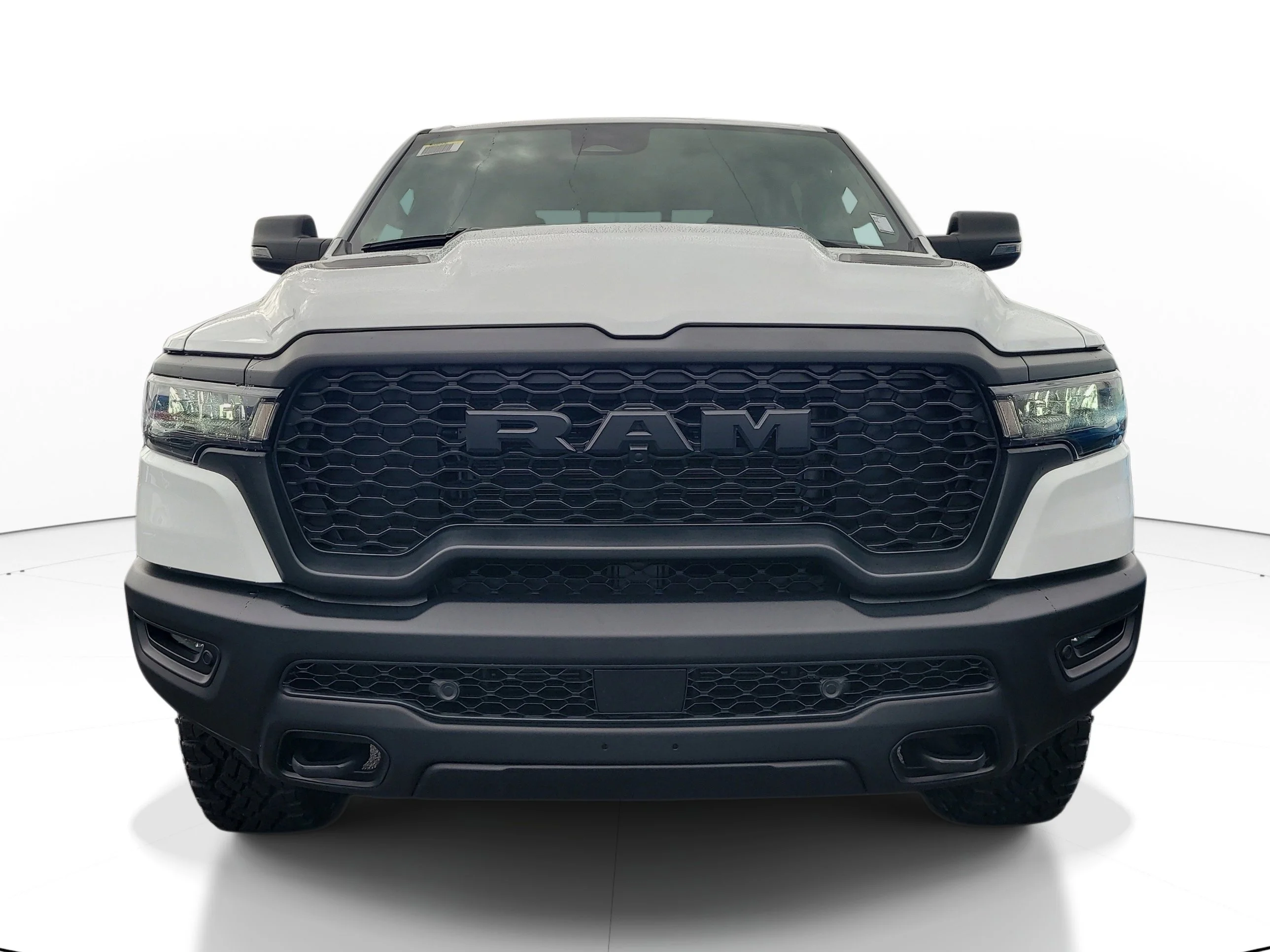 New 2026 Bright White Clearcoat Ram Rebel image 3