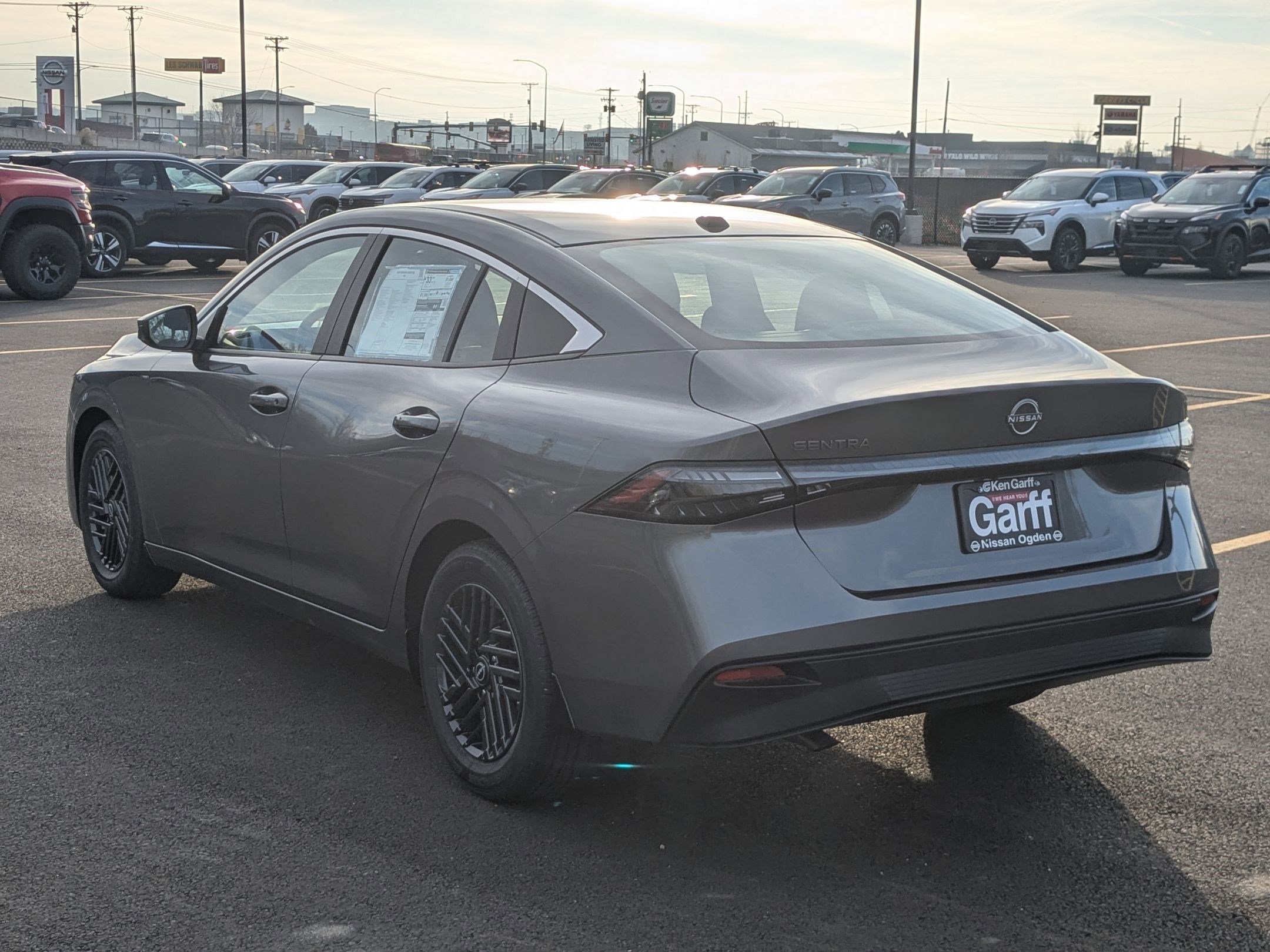 New 2026 Gun Metallic Nissan SV image 5