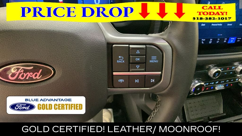 Certified Used 2025 Blue Metallic Ford Lariat image 35