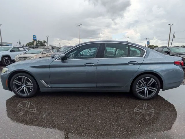 Used 2021 Bluestone Metallic BMW 530i image 6