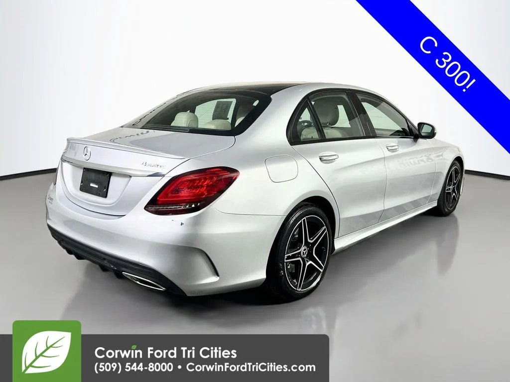 Used 2020 Iridium Silver Metallic Mercedes-Benz C 300 image 16