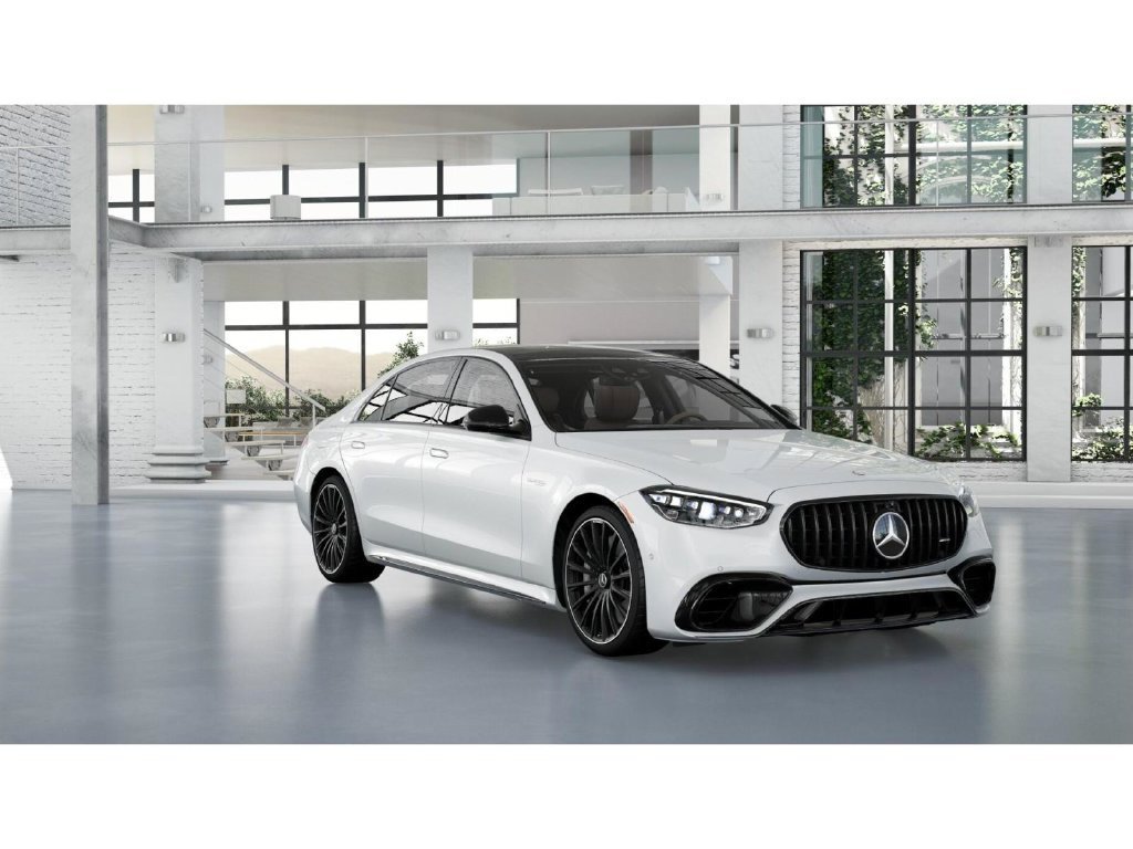 New 2026 MANUFAKTUR Moonlight White Metallic Mercedes-AMG AMG® S 63 E 4MATIC Sedan image 51