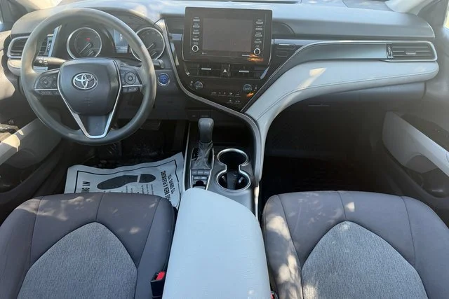 Used 2021 Blue Toyota Hybrid LE image 23