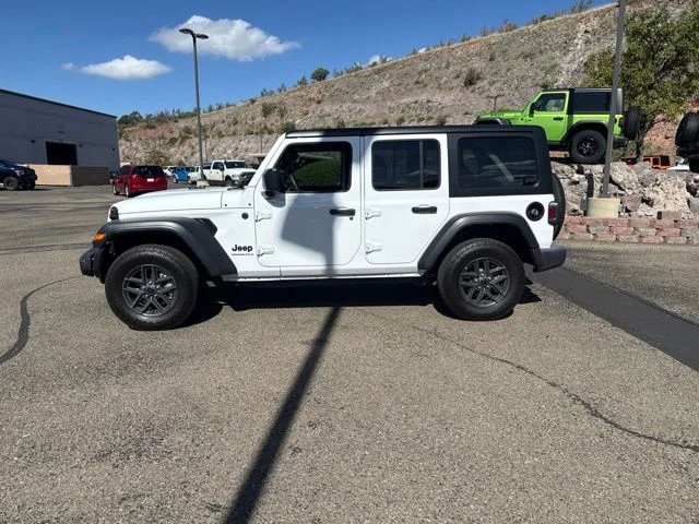 Used 2024 White Jeep Sport S image 2