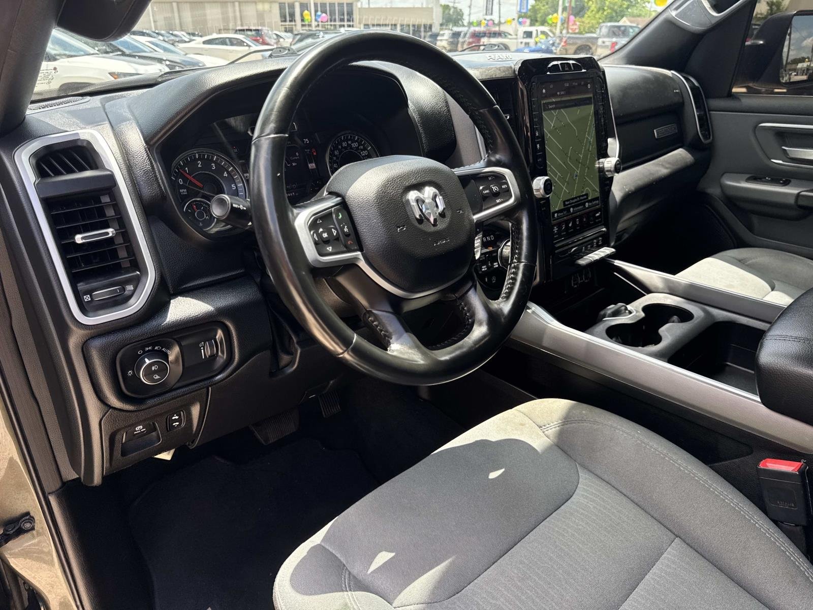 Used 2021 Olive Green Pearlcoat Ram Big Horn image 17