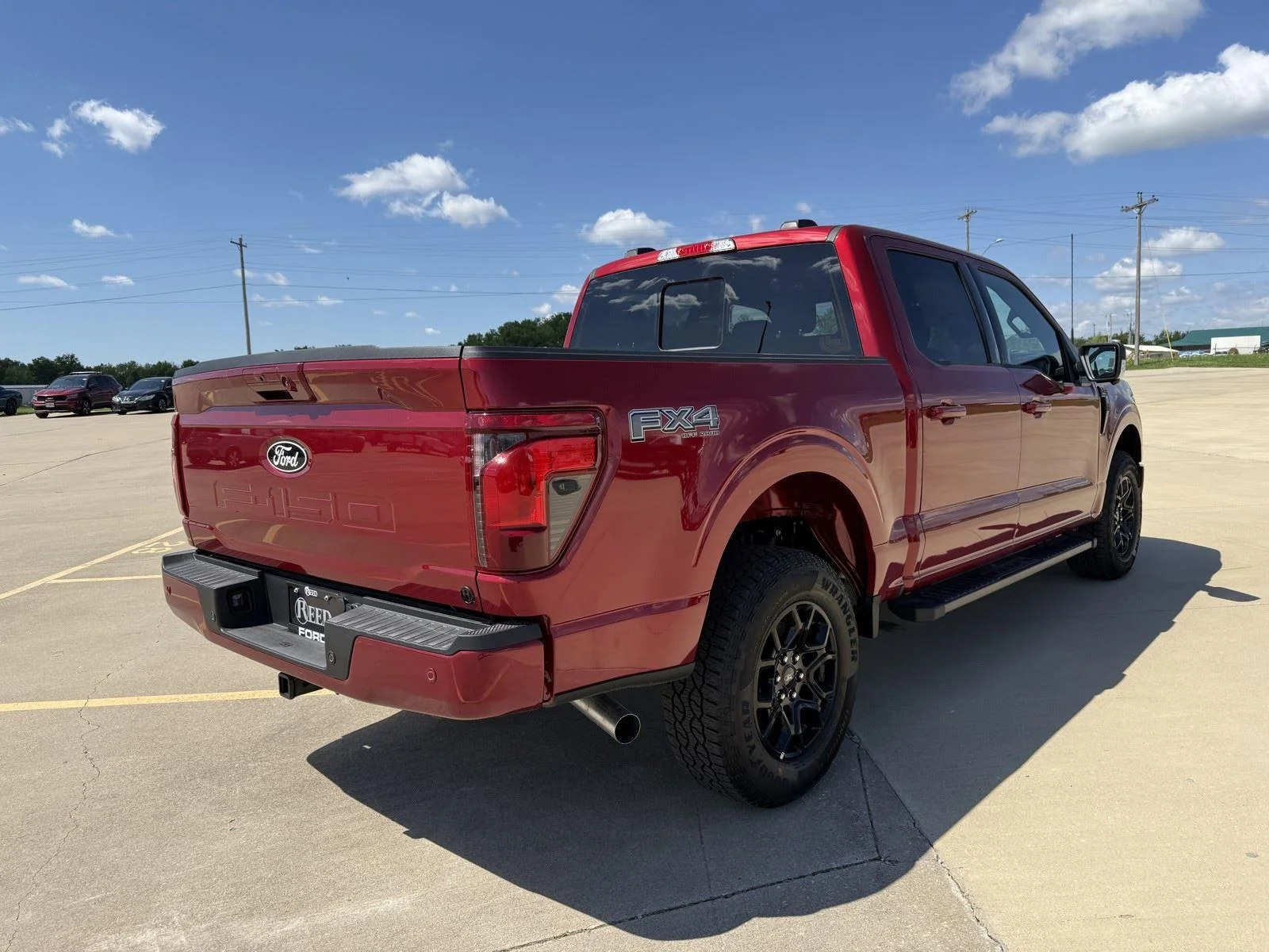 New 2026 Ruby Red Metallic Tinted Clearcoat Ford XLT image 9