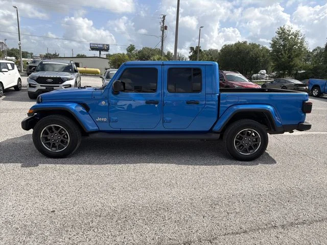 Used 2021 Blue Jeep Overland image 7