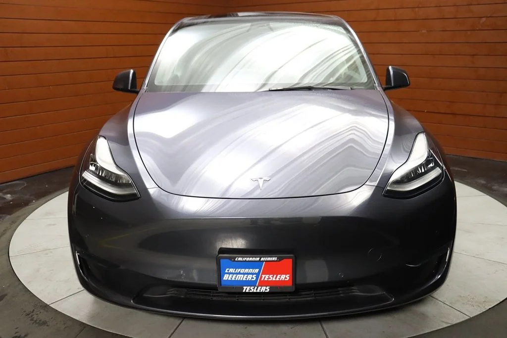 Used 2020 Solid Black Tesla Long Range image 2