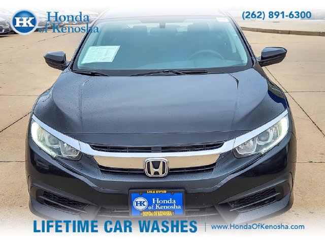 Used 2016 Honda Civic LX with VIN 19XFC2F54GE032578 for sale in Bristol, WI