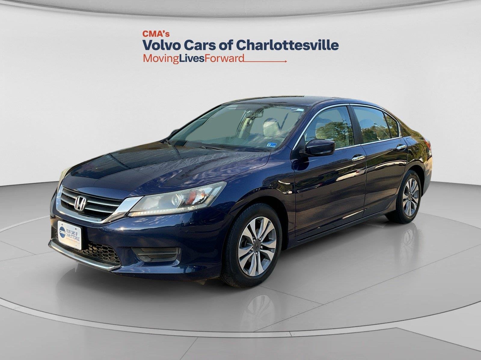 Used 2013 Obsidian Blue Pearl Honda LX image 1