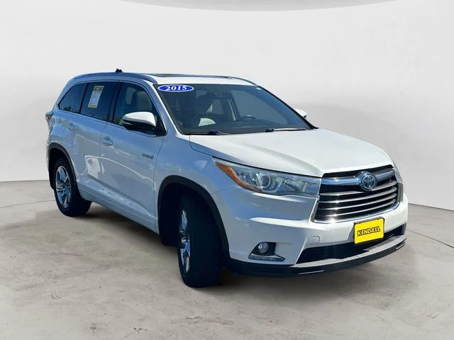 Used 2015 White Toyota Limited Platinum image 3