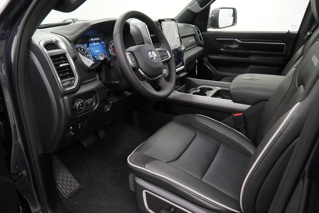 New 2027 Forged Blue Metallic Exterior Paint RAM Laramie image 16
