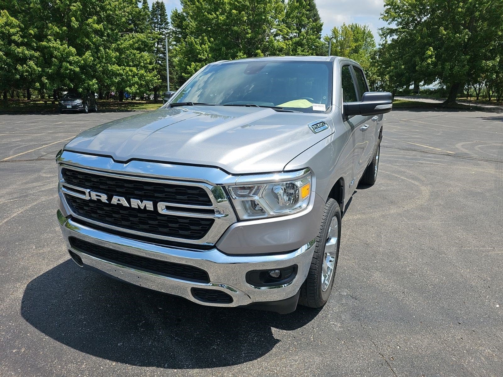 Certified Used 2022 Billet Silver Metallic Clearcoat Ram Big Horn image 2
