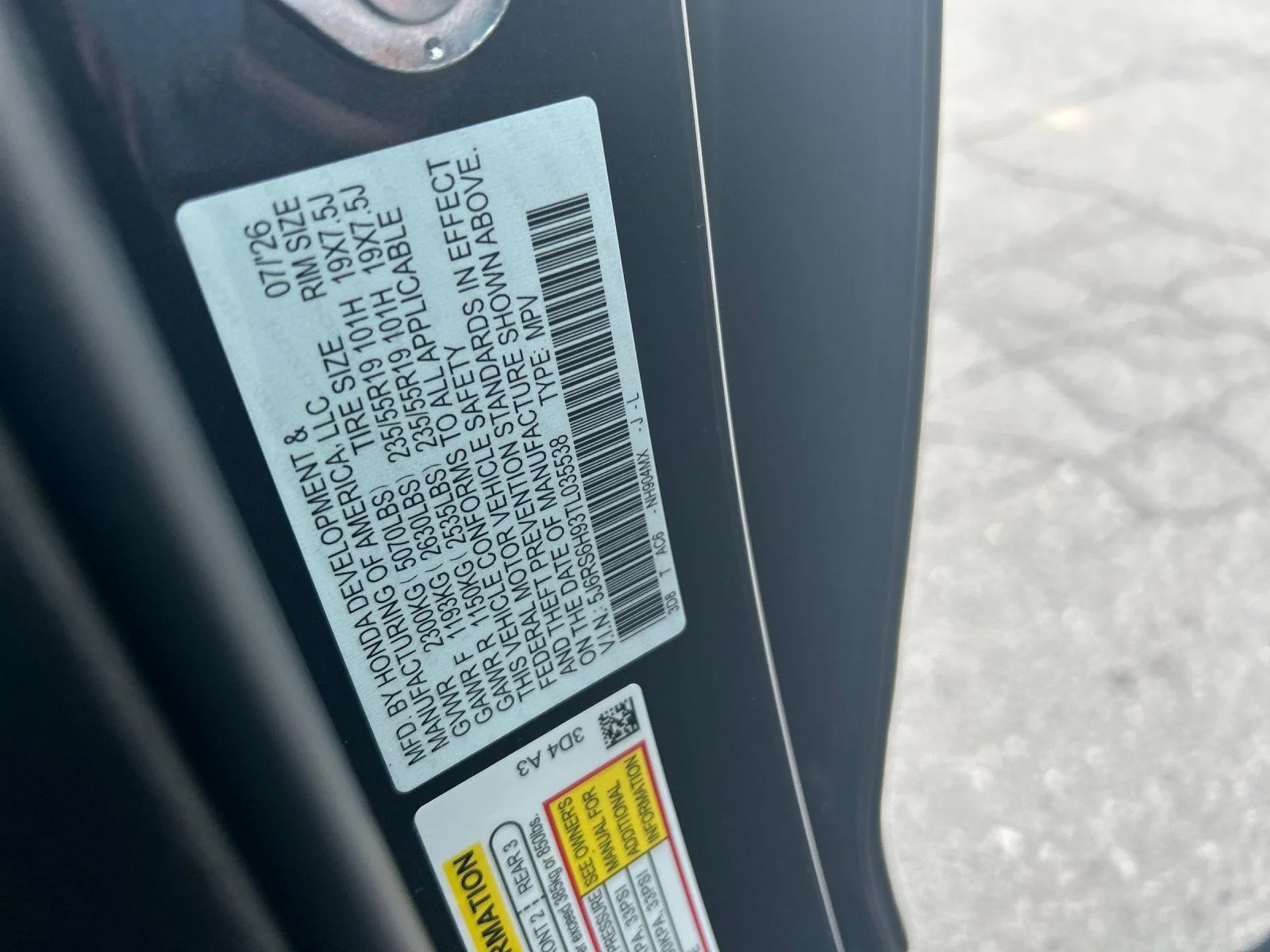 New 2026 Meteorite Gray Metallic Honda Sport Touring image 37