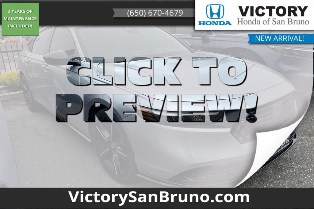 Used 2024 Solar Silver Metallic Honda Sport-L image 1