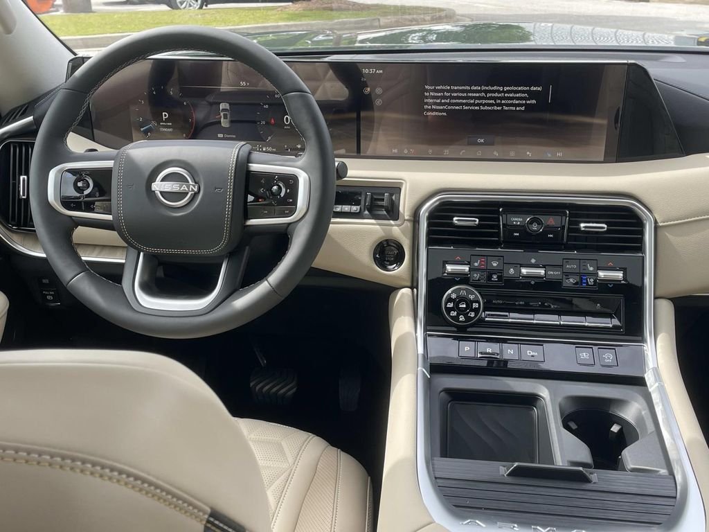 New 2026 Alpine Metallic / Super Black Two-tone Nissan Platinum Reserve image 13