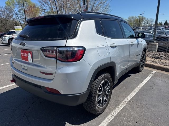 Used 2025 Jeep Compass Trailhawk with VIN 3C4NJDDN2ST525003 for sale in White Bear Lake, Minnesota