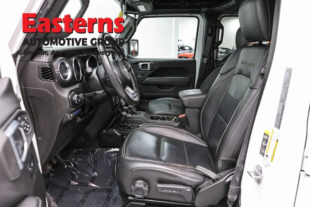 Used 2022 White Jeep Unlimited Sahara 4xe image 14
