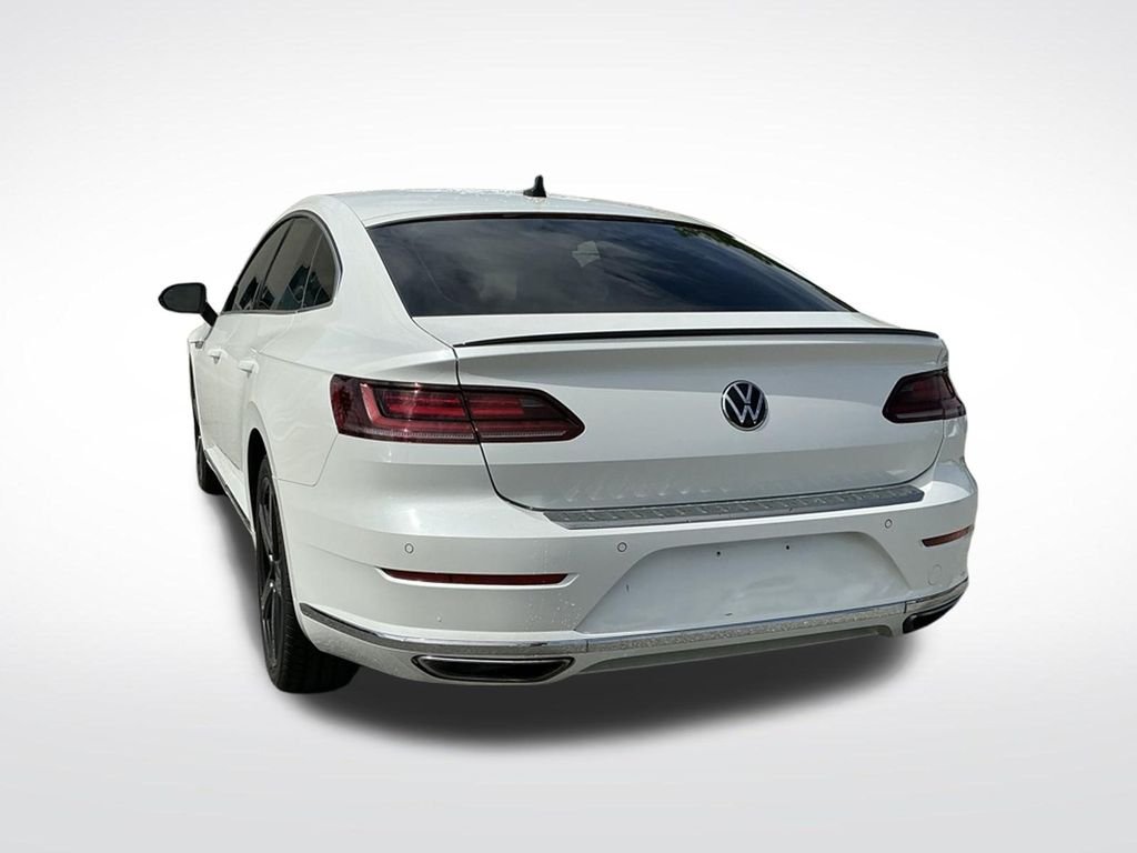 Used 2021 White Volkswagen 2.0T SEL R-Line image 8