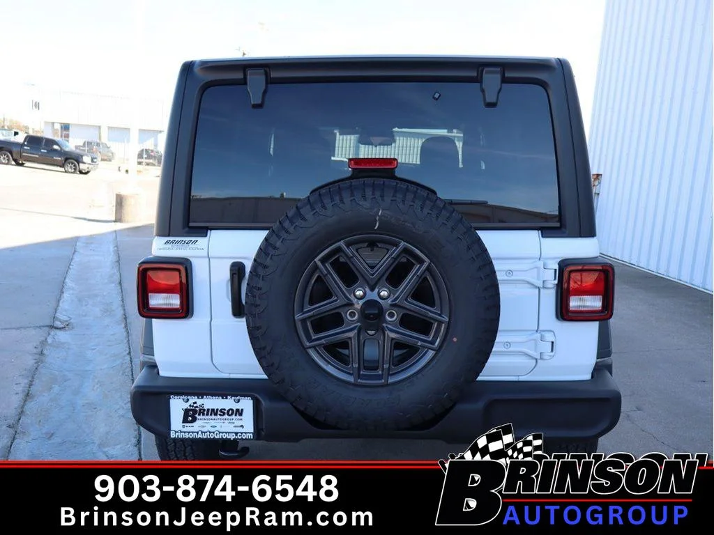 New 2026 Bright White Clearcoat Jeep Sport S image 4