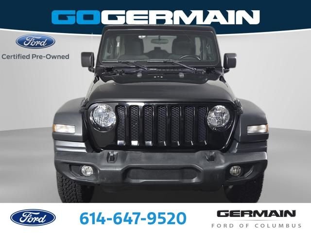 Certified Used 2019 Black Clearcoat Jeep Unlimited Sport S image 2