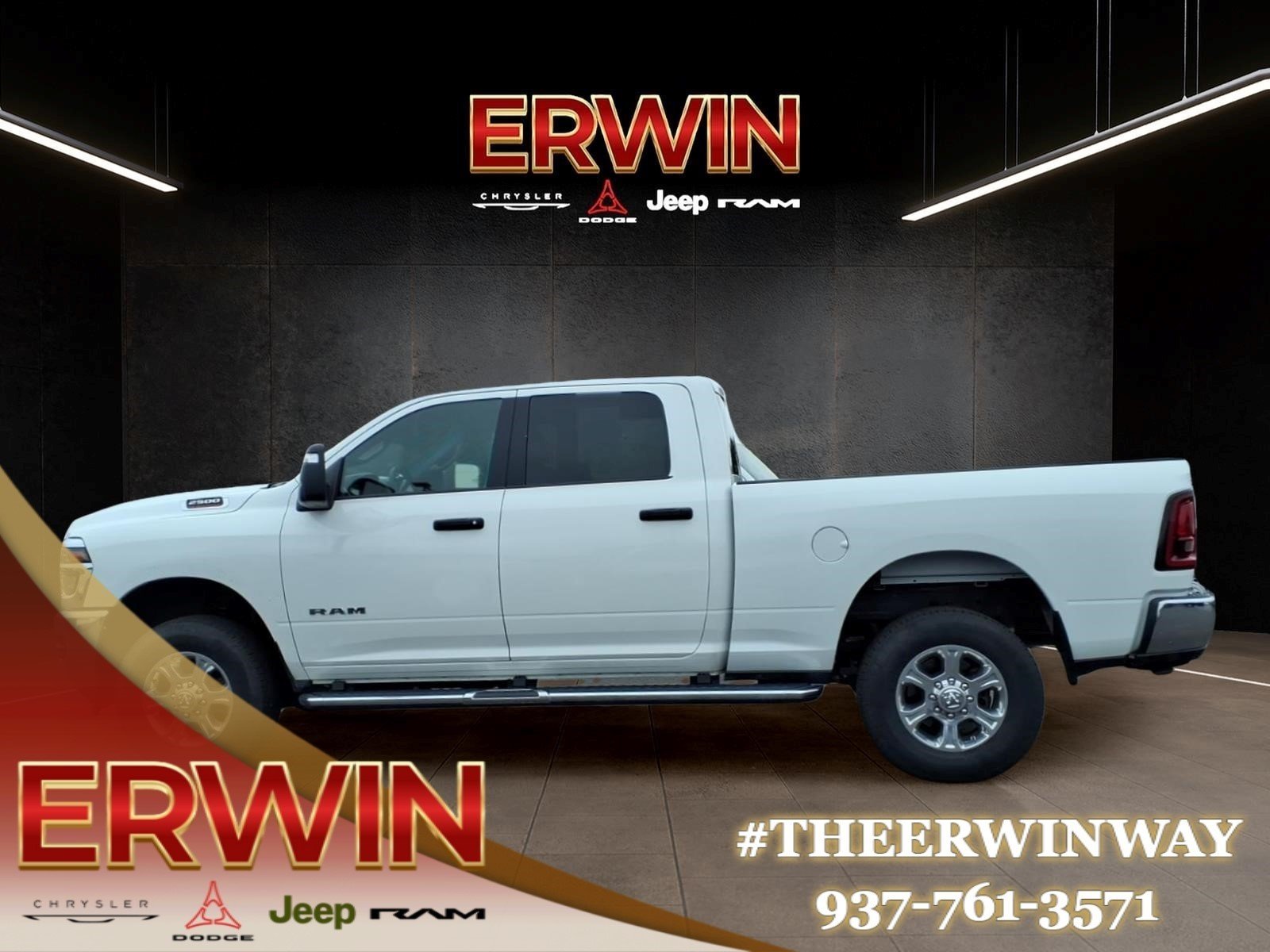 Certified Used 2026 Bright White Clear Coat RAM Big Horn image 4