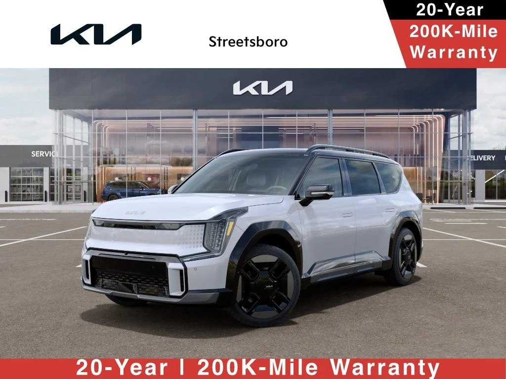 New 2026 Glacial White Pearl / Black Ro Kia GT-Line AWD image 1