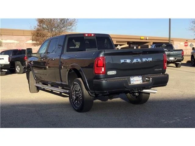 New 2026 Forged Blue Metallic  Paint Ram LIMITED LONGHORN MEGA CAB 4X4 6