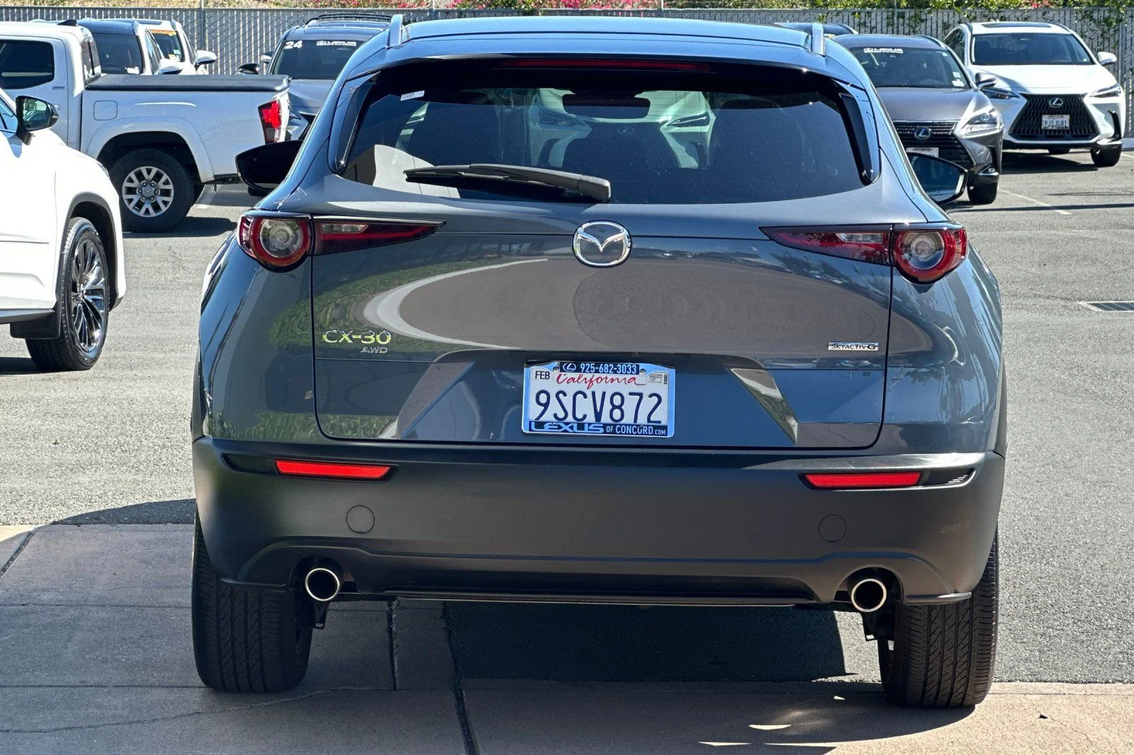 Used 2025 Gray Metallic Mazda 2.5 S Carbon Edition image 5