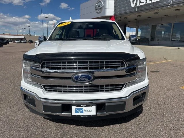 Used 2018 Oxford White Ford Lariat image 8