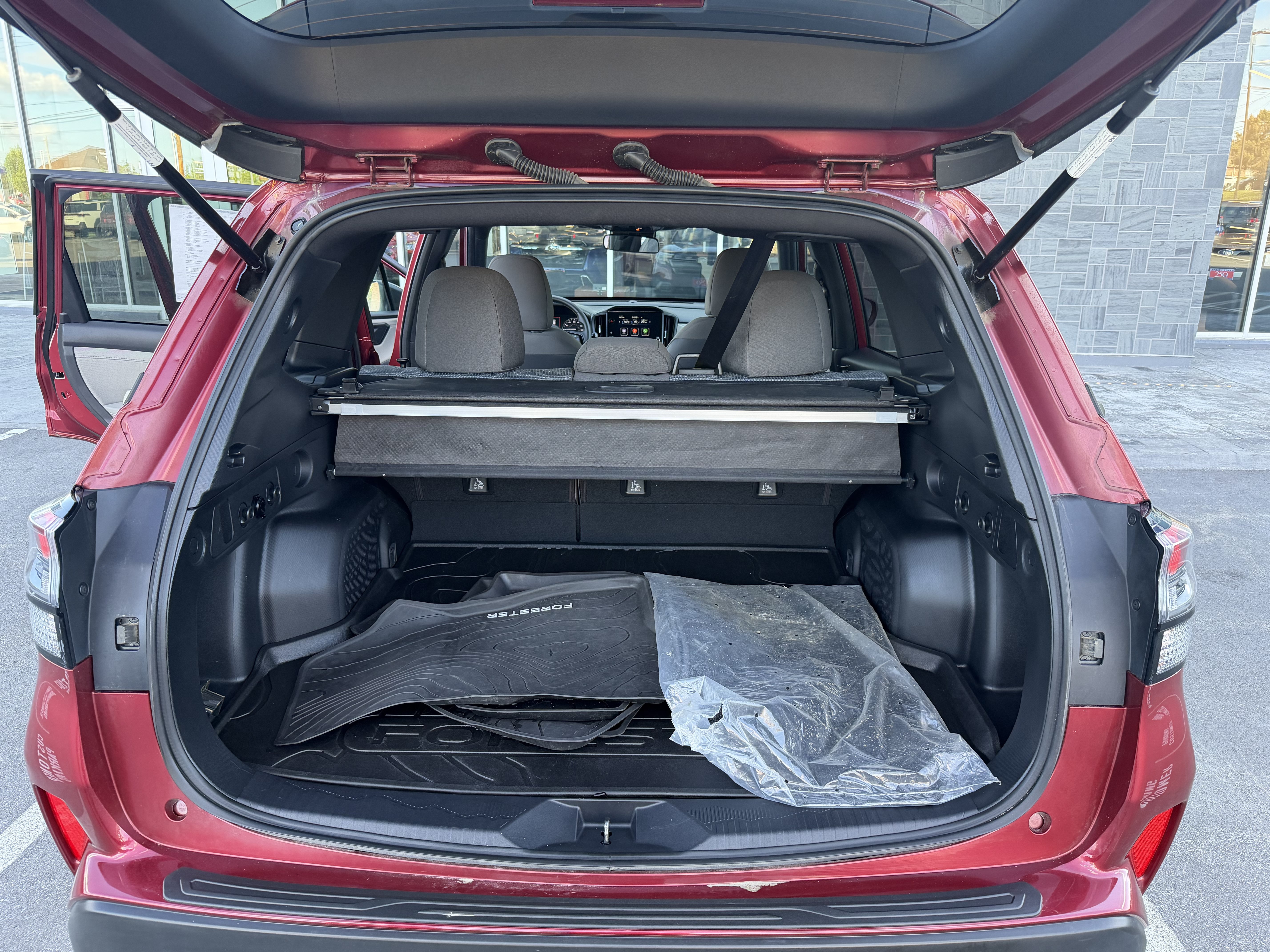 Used 2025 Crimson Red Pearl Subaru Premium image 19