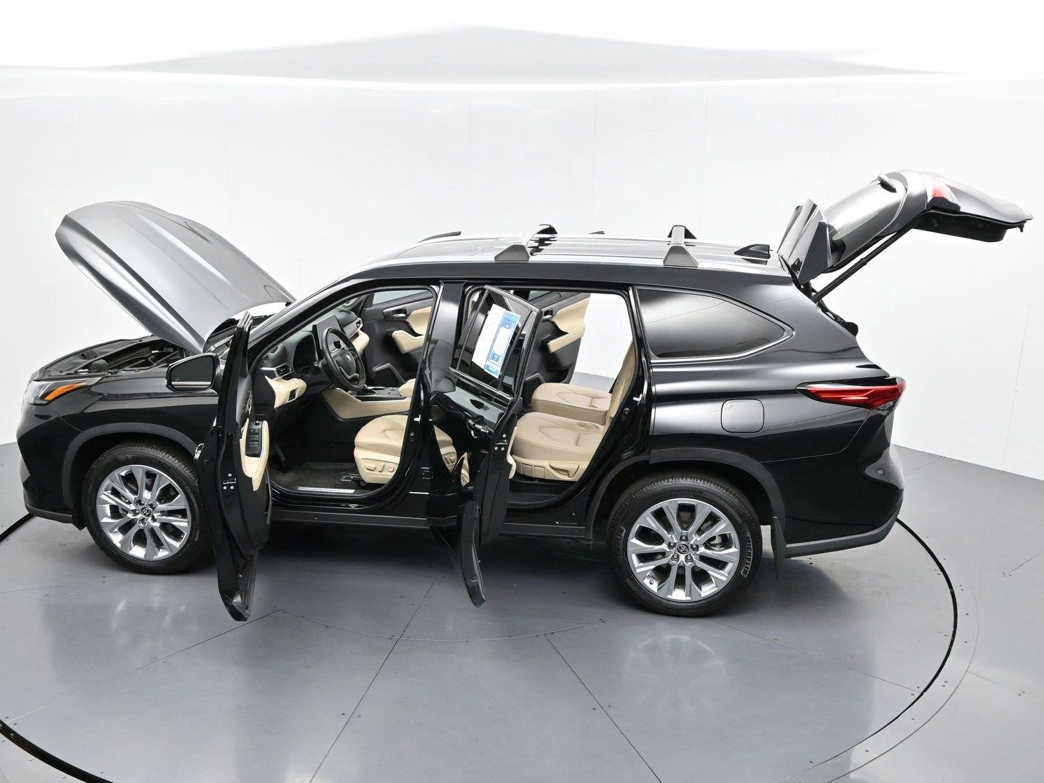 Used 2023 Midnight Black Metallic Toyota Limited image 50