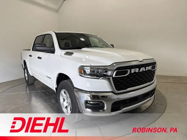 New 2026 Bright White Clear-Coat Exterior Paint RAM Big Horn/Lone Star image 1