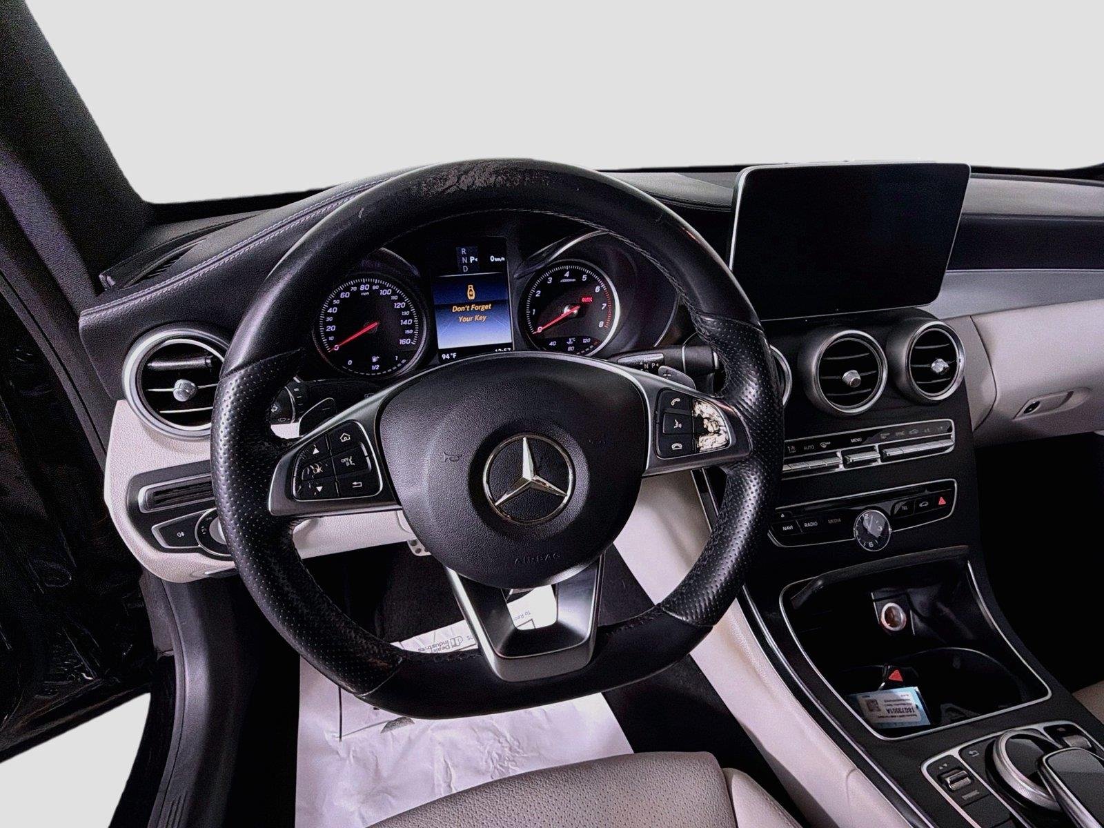 Used 2017 Jet Black Mercedes-Benz C 300 image 11