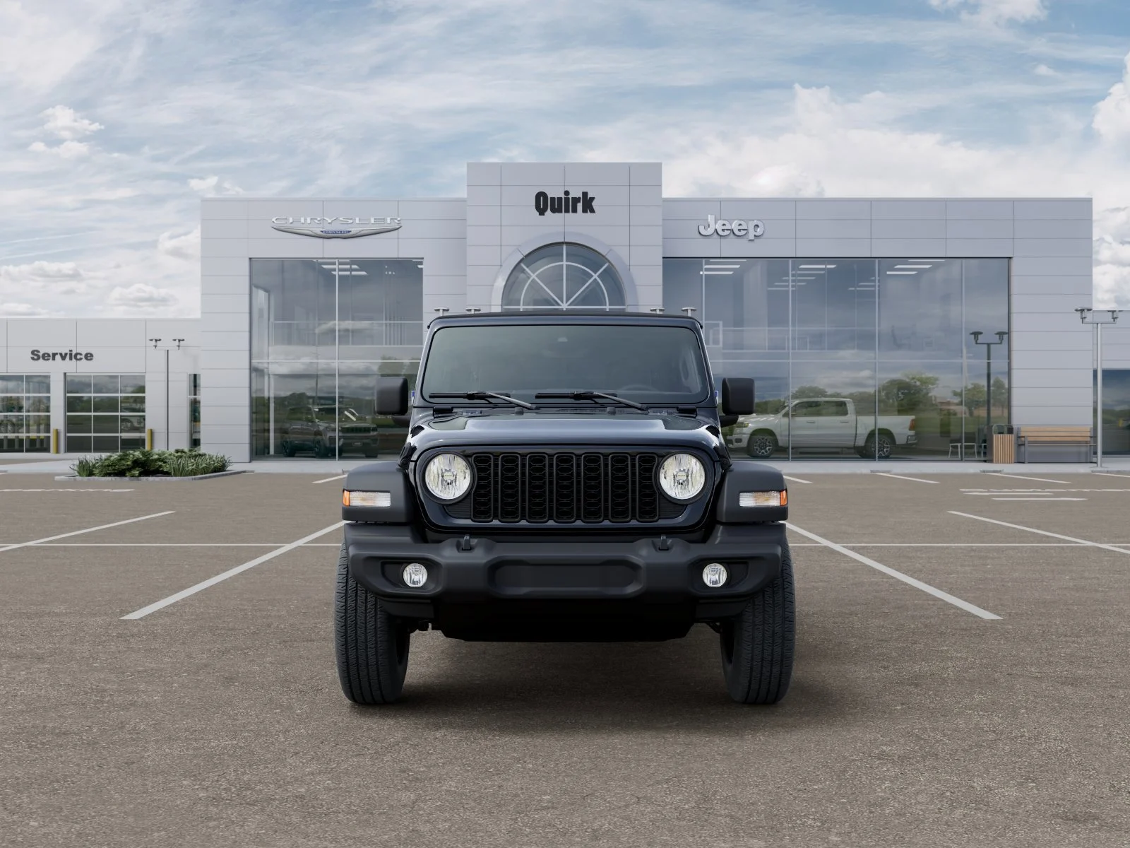 New 2026 Black Clear-Coat Exterior Paint Jeep Sport image 6