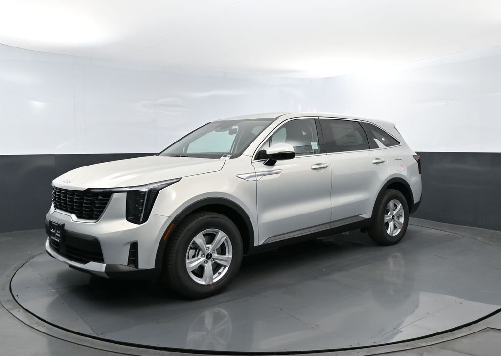New 2026 Ivory Silver Kia LX image 1