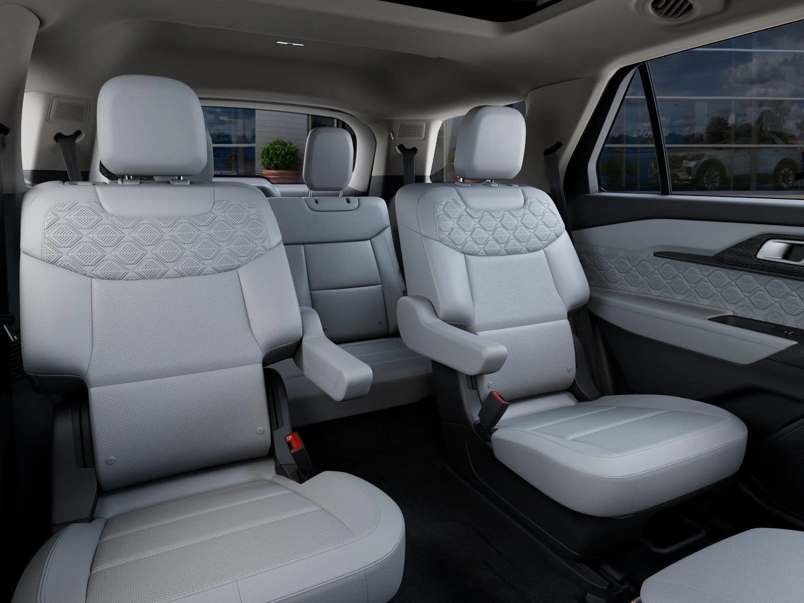 New 2027 Star White Metallic Tri-Coat Ford Platinum™ image 10