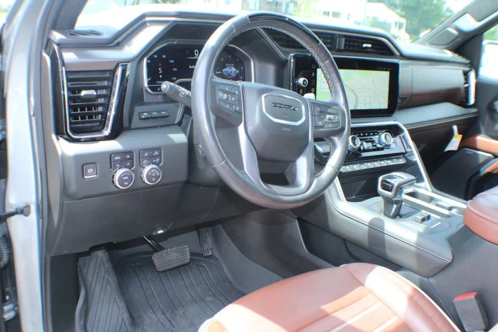 Certified Used 2024 Sterling Metallic GMC Denali Ultimate image 9