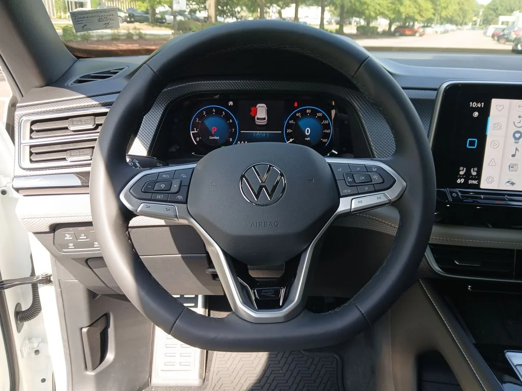 New 2026 White Volkswagen SEL R-Line Black image 14