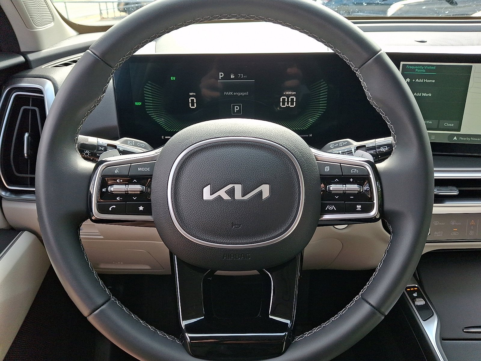 Used 2025 Aurora Black Pearl Kia EX image 18