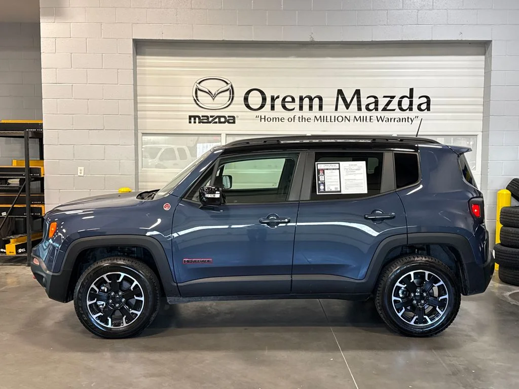 Used 2023 Blue Jeep Trailhawk image 26