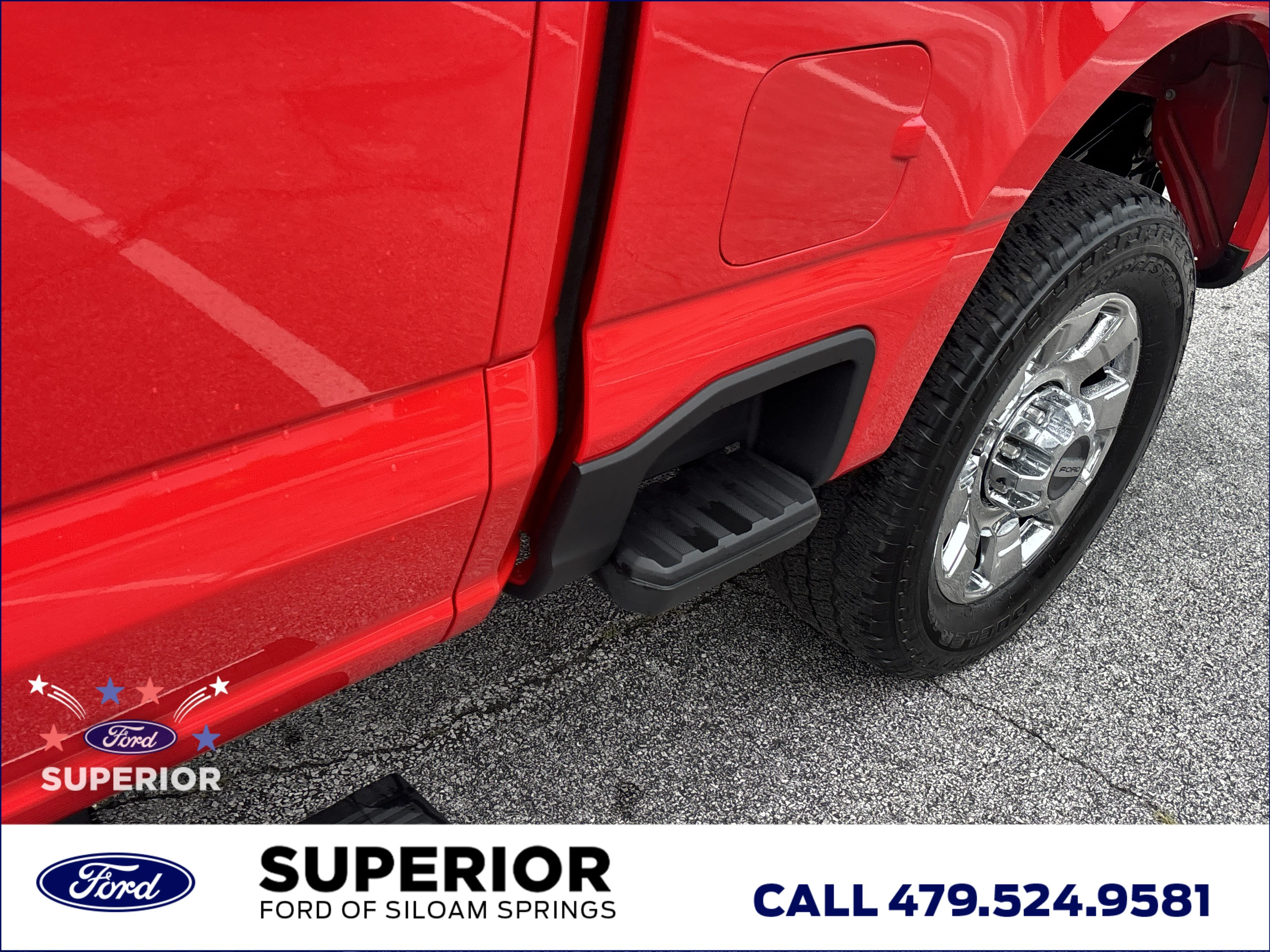 Used 2025 Race Red Ford Lariat 4WD image 18