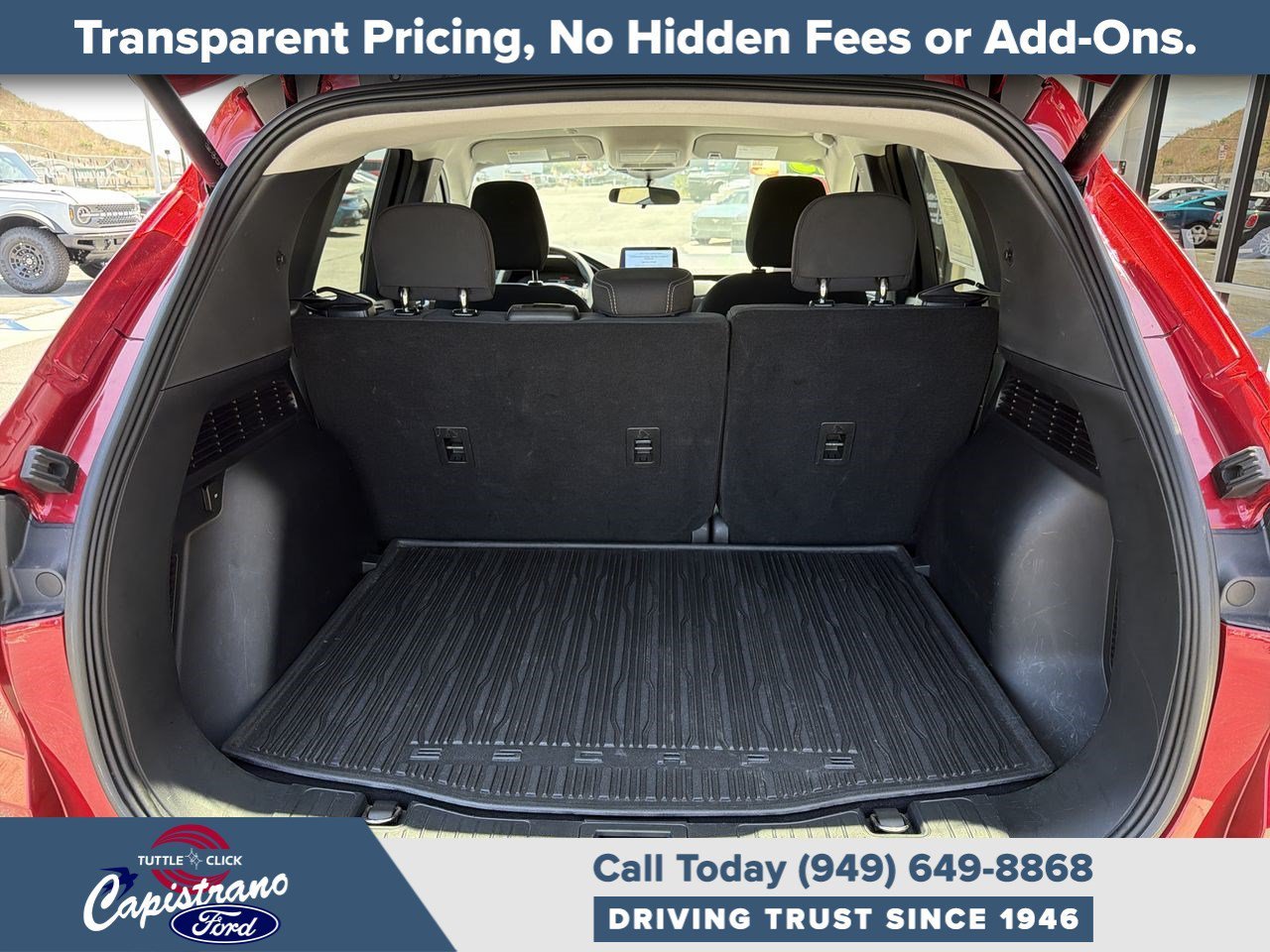 Used 2023 Rapid Red Metallic Tinted Clearcoat Ford Active image 40