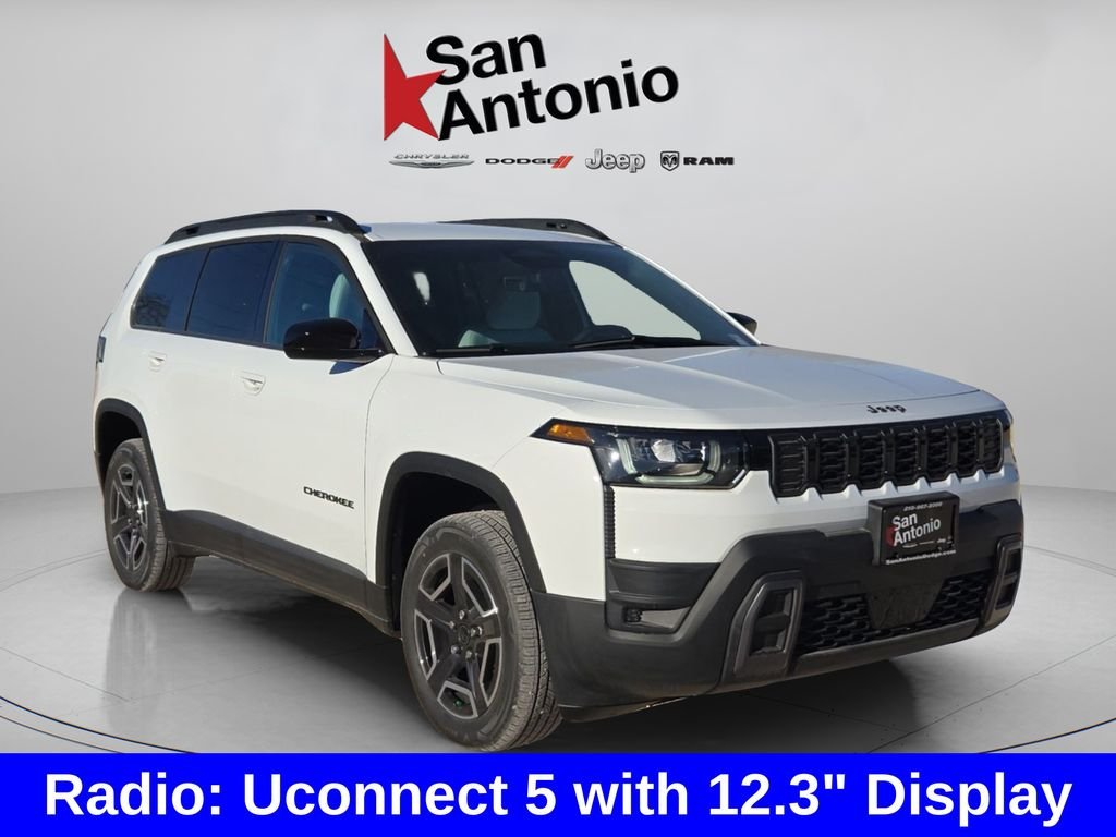 New 2026 Bright White Clear-Coat Exterior Paint Jeep Laredo image 3