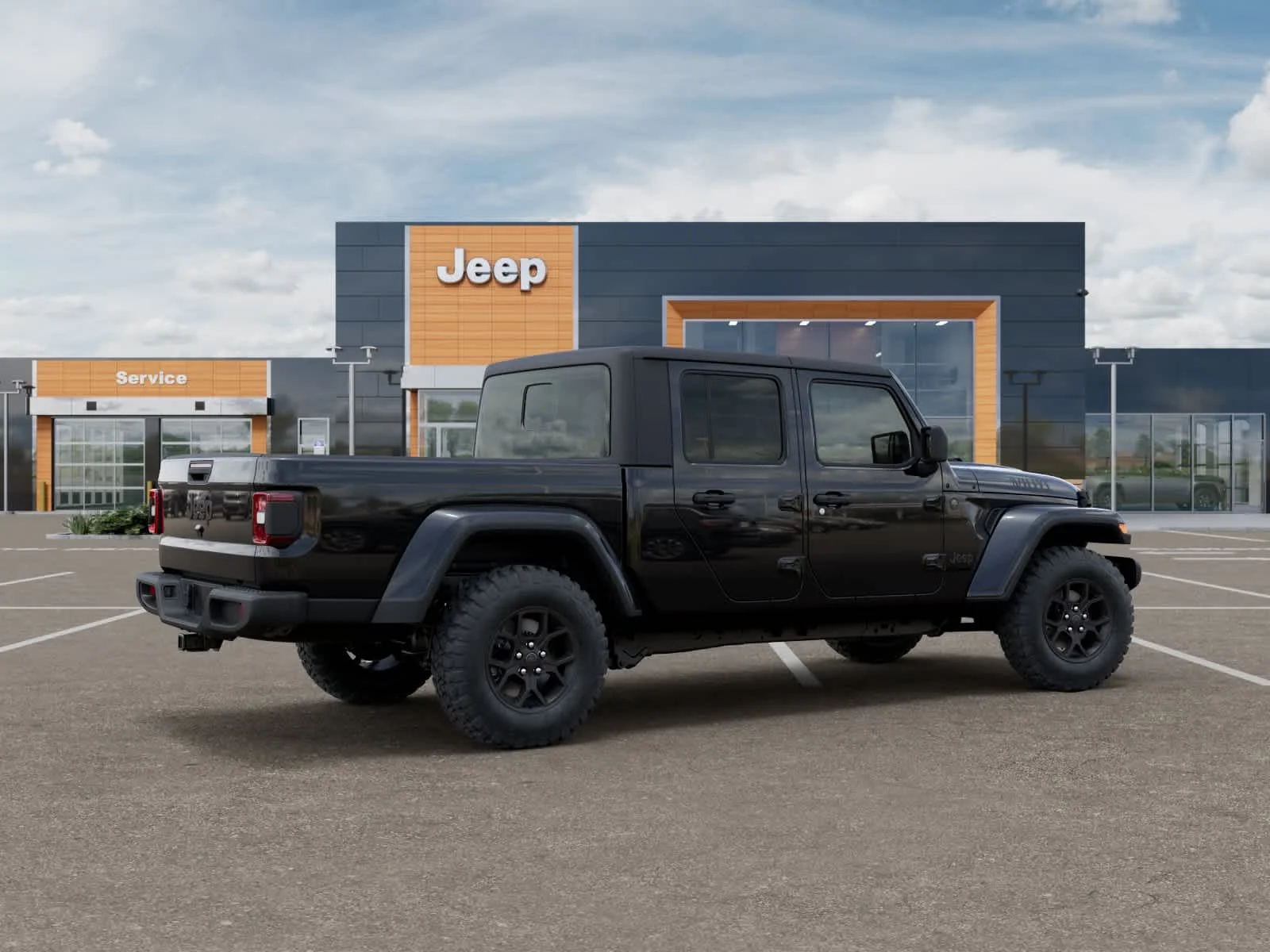 New 2026 Black Clearcoat Jeep Willys image 4