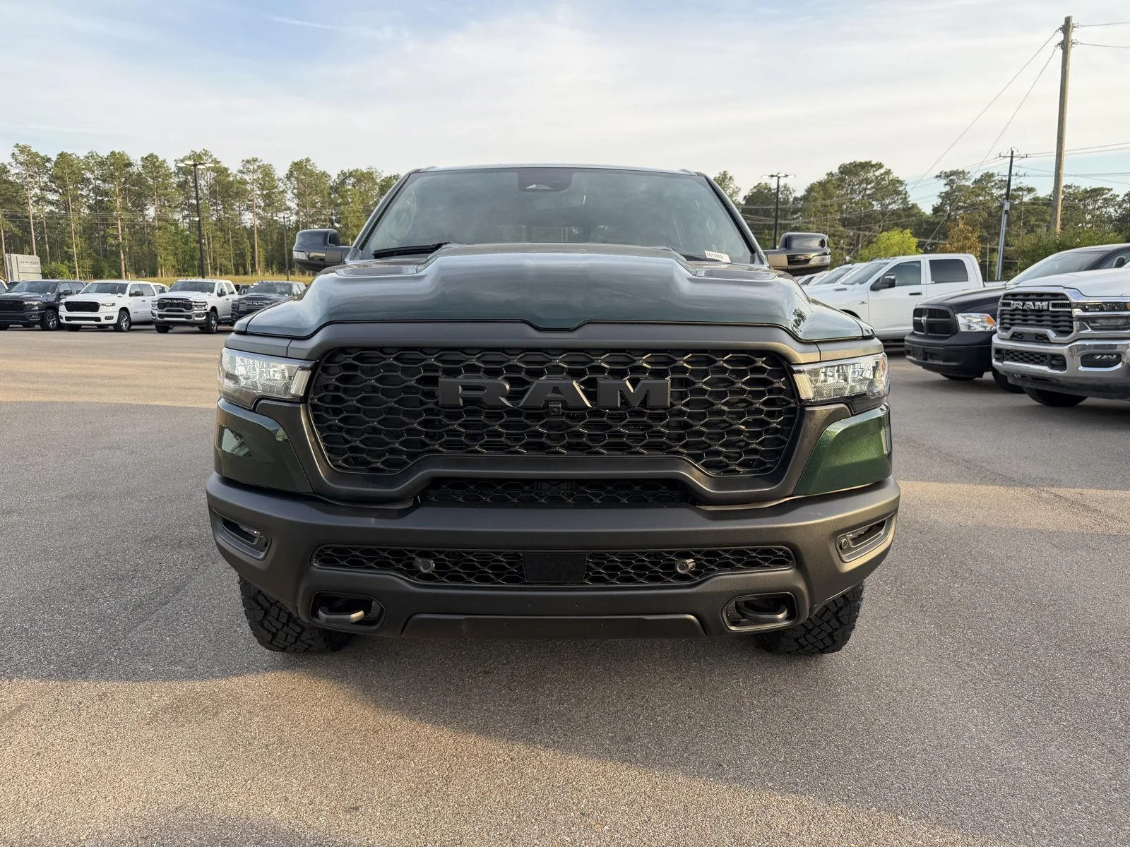 New 2026 Serrano-Green Metallic Exterior Paint RAM Rebel image 2