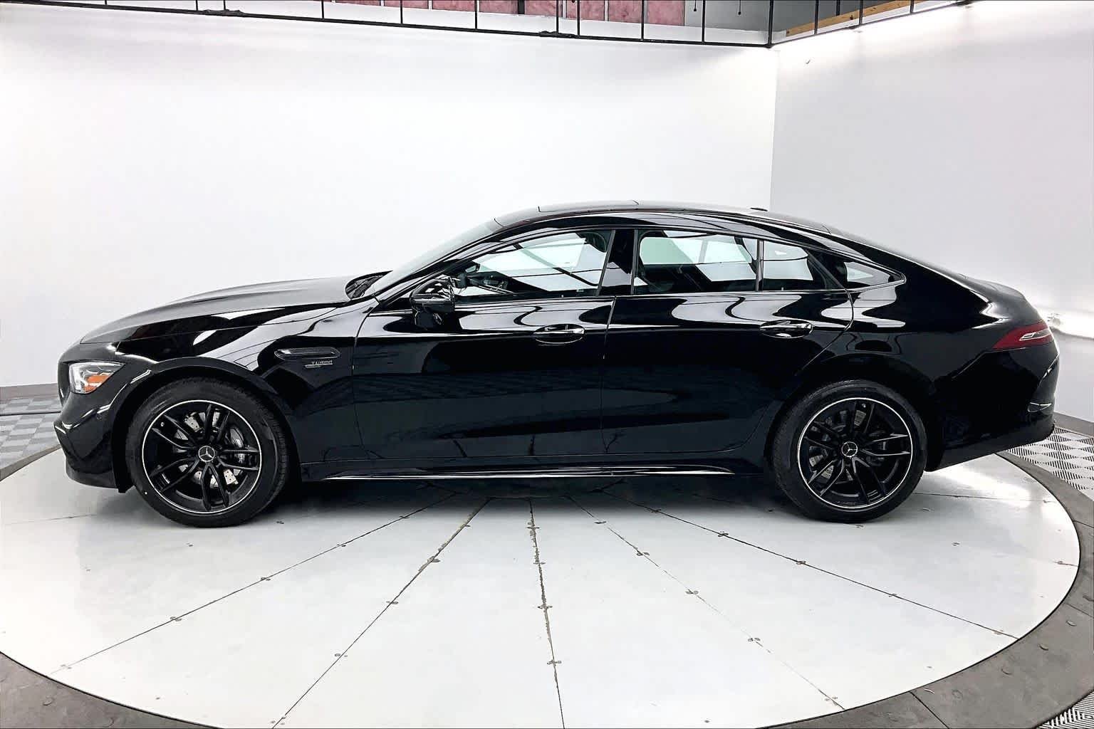 New 2026 Obsidian Black Metallic Mercedes-Benz AMG® GT 43 4-Door Coupe image 3