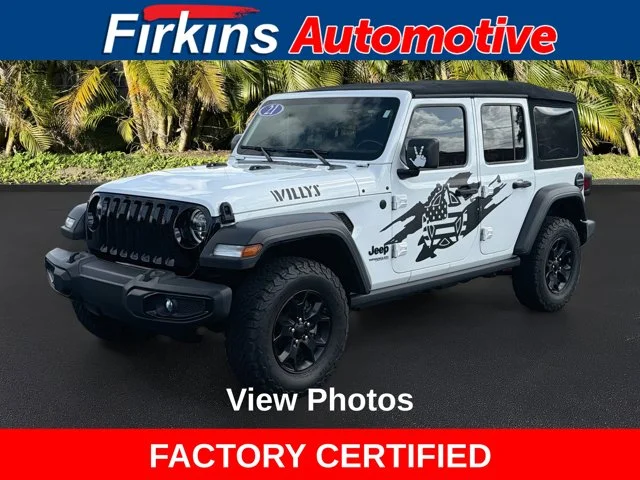 2021 Jeep Wrangler Unlimited Willys